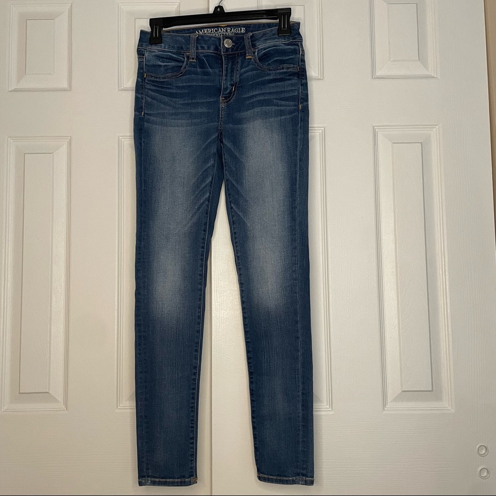 American eagle skinny jeans size 4